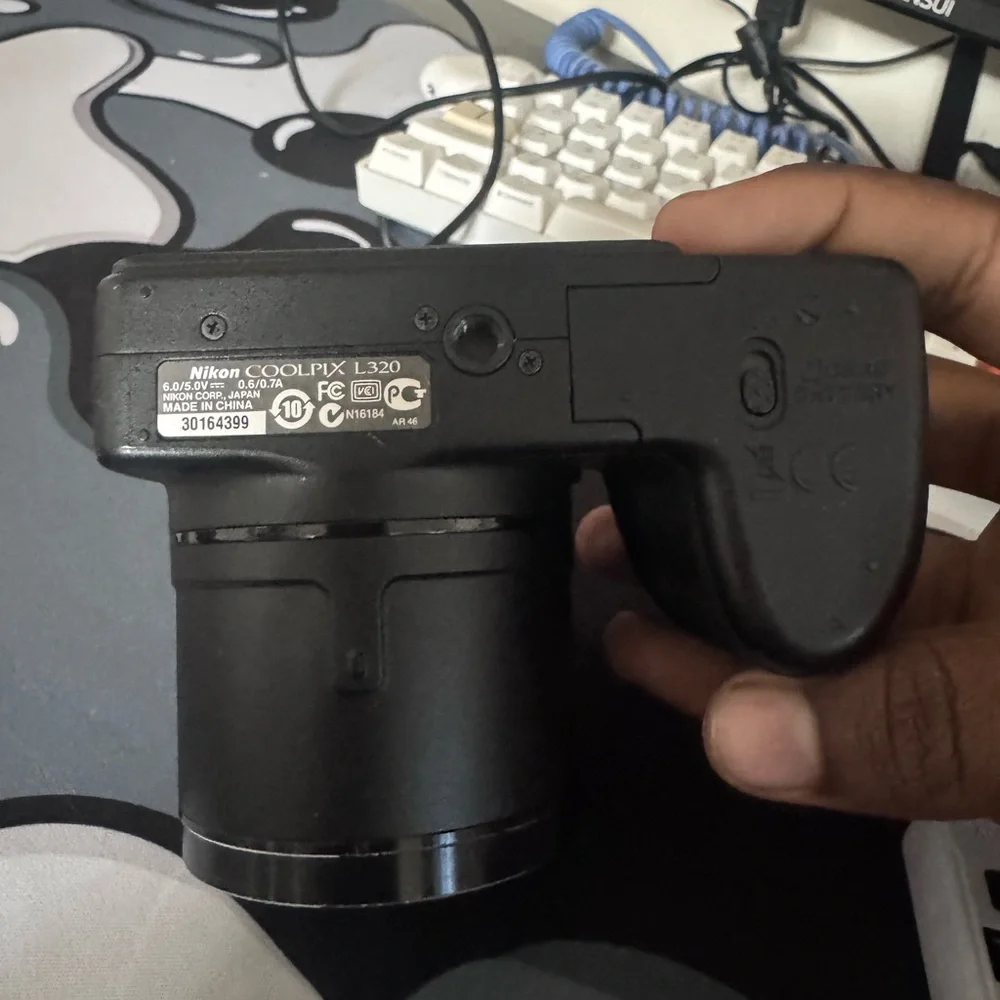 Nikon Black Digital Camera with 28x Optical Zoom